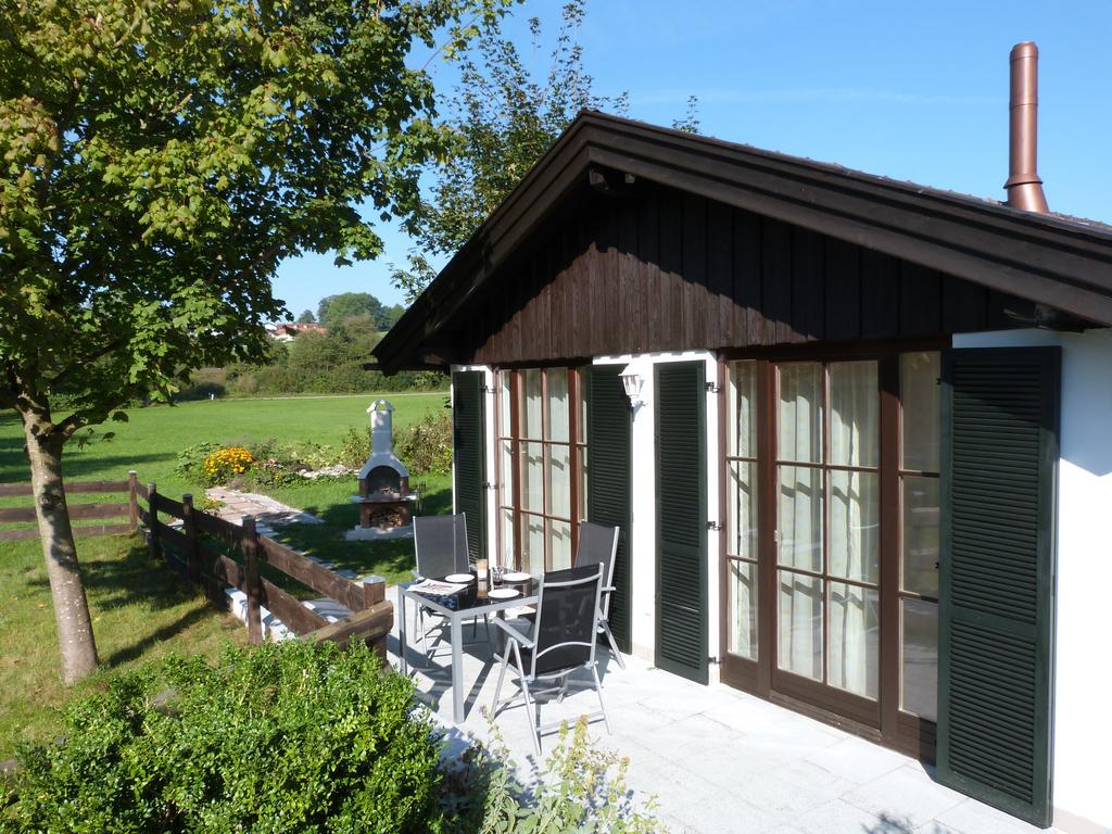 Chiemsee Comfort-Bungalow mit Garten Rimsting Exterior foto