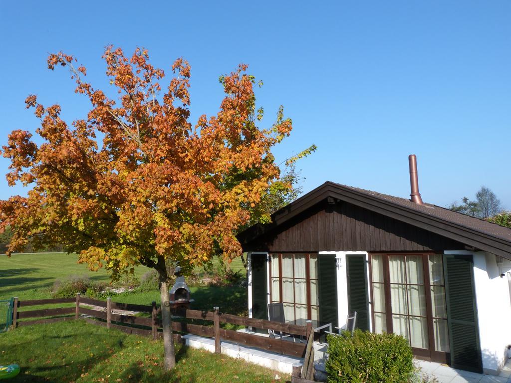 Chiemsee Comfort-Bungalow mit Garten Rimsting Exterior foto