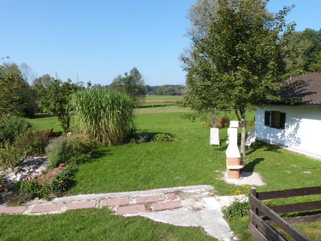 Chiemsee Comfort-Bungalow mit Garten Rimsting Exterior foto