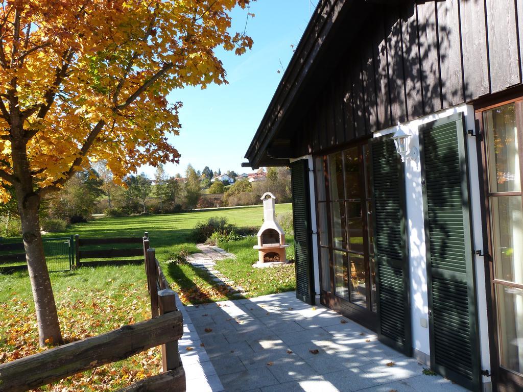 Chiemsee Comfort-Bungalow mit Garten Rimsting Exterior foto